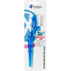 Miradent Prothesenbürste Protho Brush blau trans. 1 St