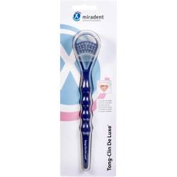 Miradent Zungenreiniger Tong-Clin de Luxe blau 1 St