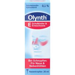 Olynth 0,1% für Erwachsene Nasentropfen 20 ml