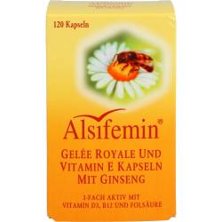 Alsifemin Gelee Royal+Vit.E m.Ginseng Kapseln 120 St