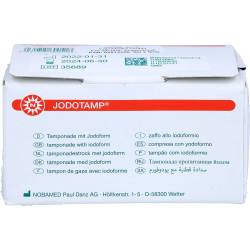 Jodotamp Tamponadestreifen 5 cmx5 m einz.verp. 1 St
