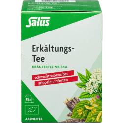 Erkältungstee Kräutertee Nr.34a Salus Filterbeutel 15 St