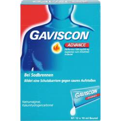 Gaviscon Advance Pfefferminz 1000mg/200mg Sus Btl. 120 ml