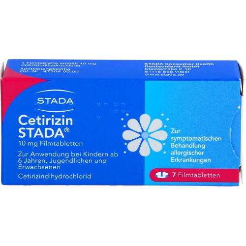 Cetirizin Stada 10 mg Filmtabletten 7 St