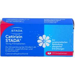 Cetirizin Stada 10 mg Filmtabletten 7 St