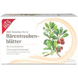 H&S Bärentraubentee Filterbeutel 54 g