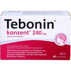 Tebonin konzent 240 mg Filmtabletten 80 St