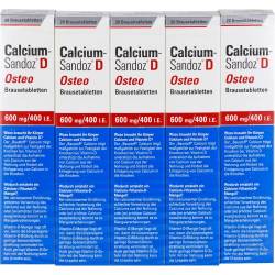 Calcium Sandoz D Osteo Brausetabletten 100 St