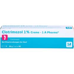 Clotrimazol 1% Creme-1A Pharma 50 g