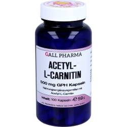 Acetyl-L-Carnitin 500 mg Kapseln 100 St