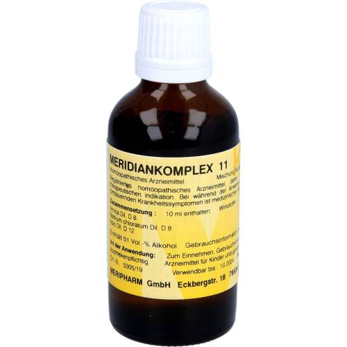 Meridiankomplex 11 Mischung 50 ml