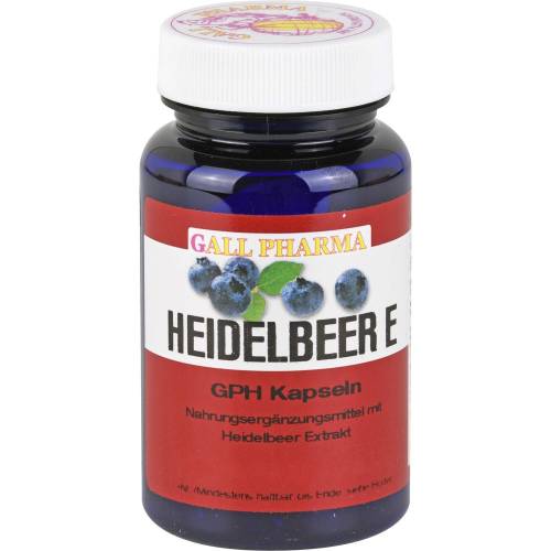 Heidelbeer E 400 mg Kapseln 60 St
