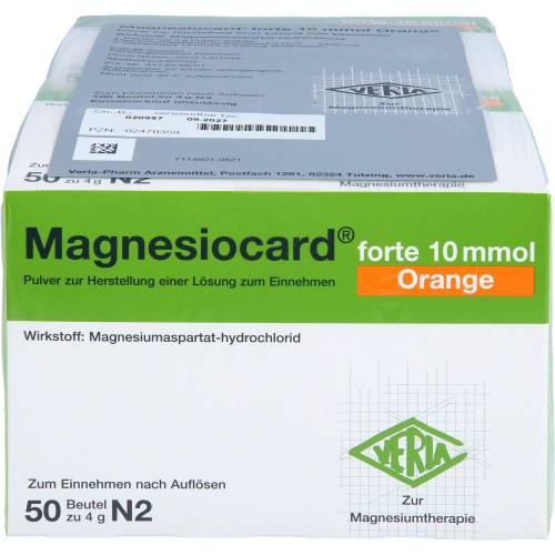 Magnesiocard forte 10 mmol Orange Plv.z.H.e.L.z.E. 100 St