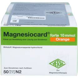 Magnesiocard forte 10 mmol Orange Plv.z.H.e.L.z.E. 100 St