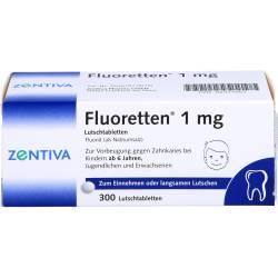 Fluoretten 1,0 mg Tabletten 300 St