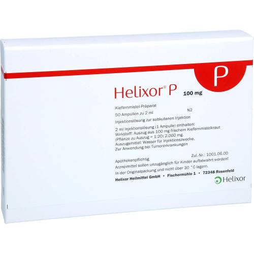 Helixor P Ampullen 100 mg 50 St
