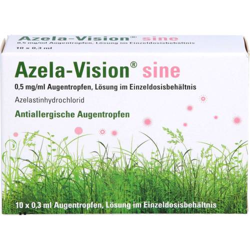 Azela-Vision sine 0,5 mg/ml Augentr.i.Einzeldosis. 3 ml