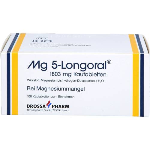 Mg 5 Longoral Kautabletten 100 St