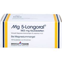 Mg 5 Longoral Kautabletten 100 St