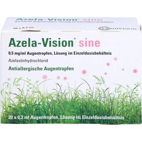 Azela-Vision sine 0,5 mg/ml Augentr.i.Einzeldosis. 6 ml