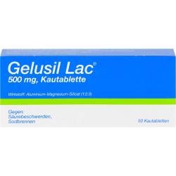 Gelusil Lac Kautabletten 50 St