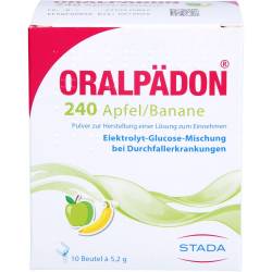 Oralpädon 240 Apfel Banane Pulver 10 St