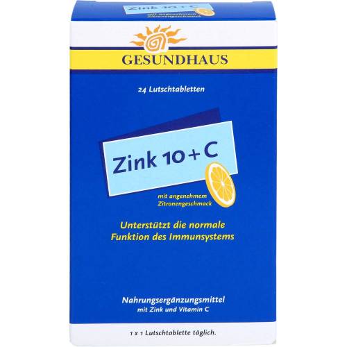 Zink 10+C Lutschtabletten 24 St