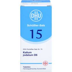 Biochemie Dhu 15 Kalium jodatum D 6 Tabletten 200 St