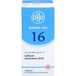 Biochemie Dhu 16 Lithium chloratum D 12 Tabletten 200 St