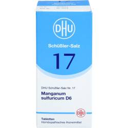 Biochemie Dhu 17 Manganum sulfuricum D 6 Tabletten 200 St