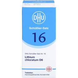 Biochemie Dhu 16 Lithium chloratum D 6 Tabletten 200 St