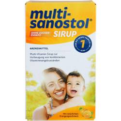 Multi Sanostol Sirup ohne Zuckerzusatz 260 g