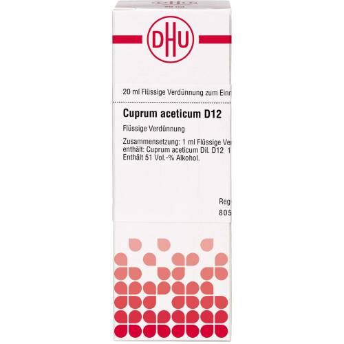 Cuprum Aceticum D 12 Dilution 20 ml