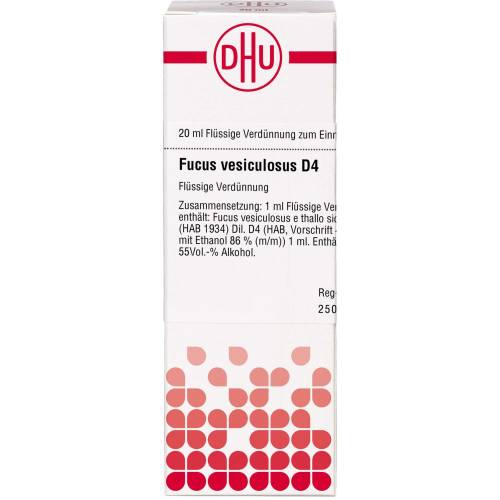 Fucus Vesiculosus D 4 Dilution 20 ml