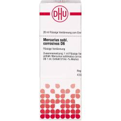 Mercurius Sublimatus corrosivus D 6 Dilution 20 ml