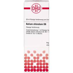 Kalium Chloratum D 6 Dilution 20 ml