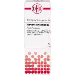 Mercurius Cyanatus D 6 Dilution 20 ml