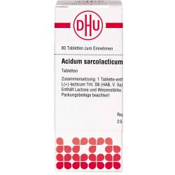 Acidum Sarcolacticum D 6 Tabletten 80 St