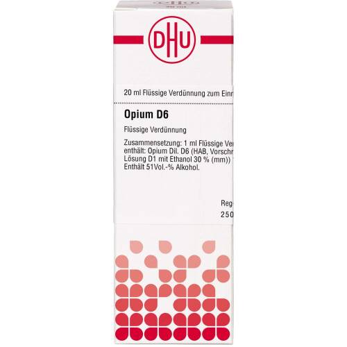 Opium D 6 Dilution 20 ml