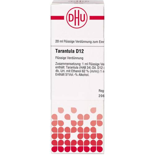 Tarantula D 12 Dilution 20 ml