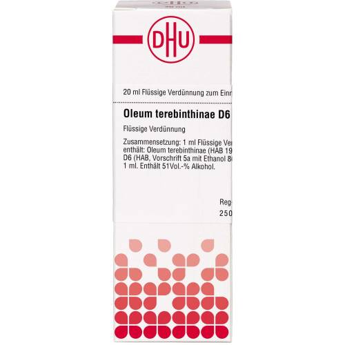 Oleum Terebinthinae D 6 Dilution 20 ml