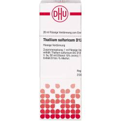 Thallium Sulfuricum D 12 Dilution 20 ml