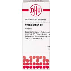 Avena Sativa D 6 Tabletten 80 St
