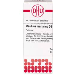 Carduus Marianus D 6 Tabletten 80 St