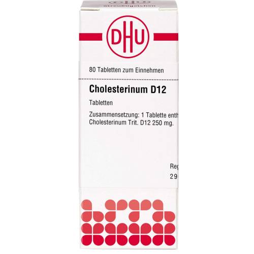 Cholesterinum D 12 Tabletten 80 St