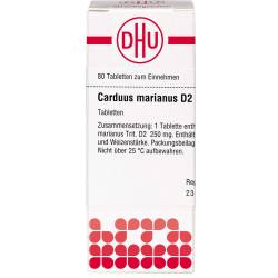 Carduus Marianus D 2 Tabletten 80 St
