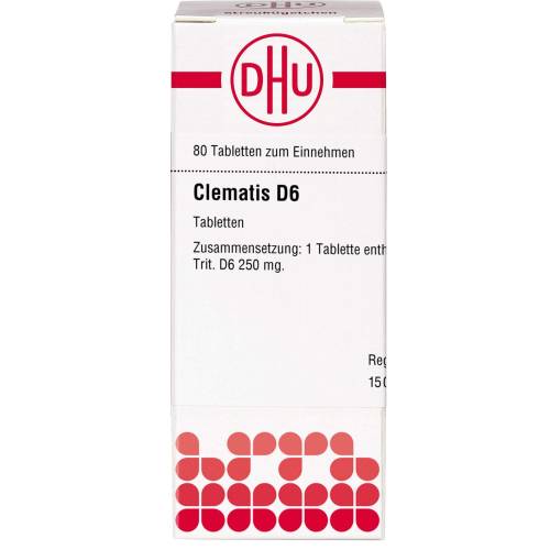 Clematis D 6 Tabletten 80 St