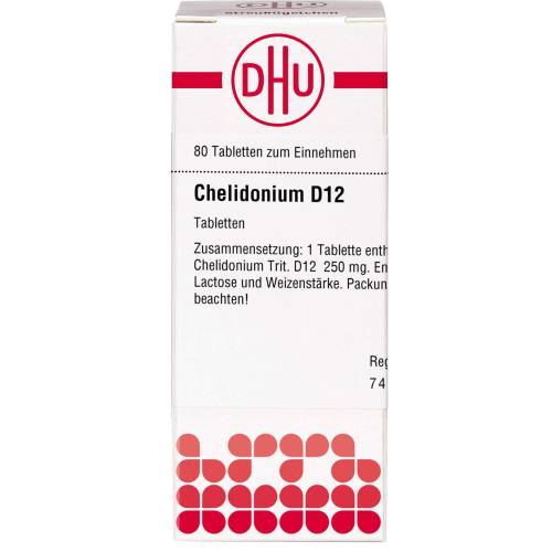Chelidonium D 12 Tabletten 80 St