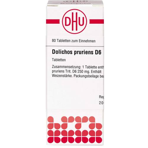 Dolichos Pruriens D 6 Tabletten 80 St