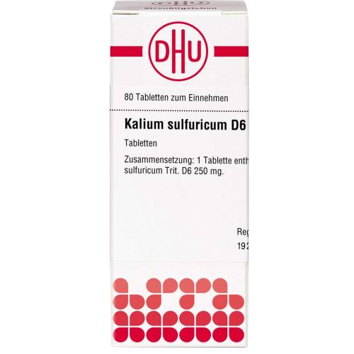 Kalium Sulfuricum D 6 Tabletten 80 St